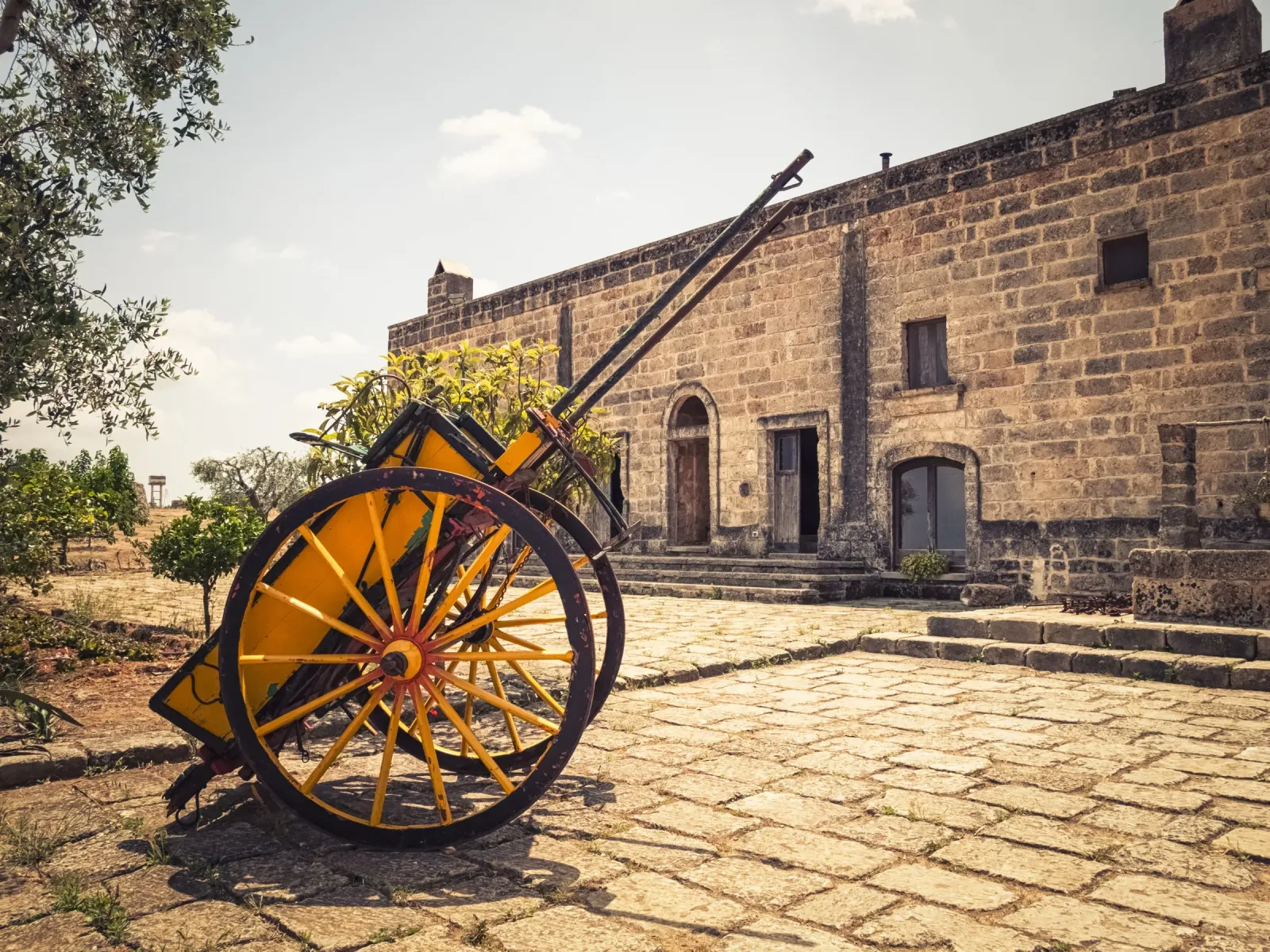 Masseria storica del Salento, architettura rurale pugliese