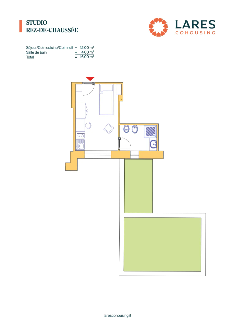 Plan Chambre simple