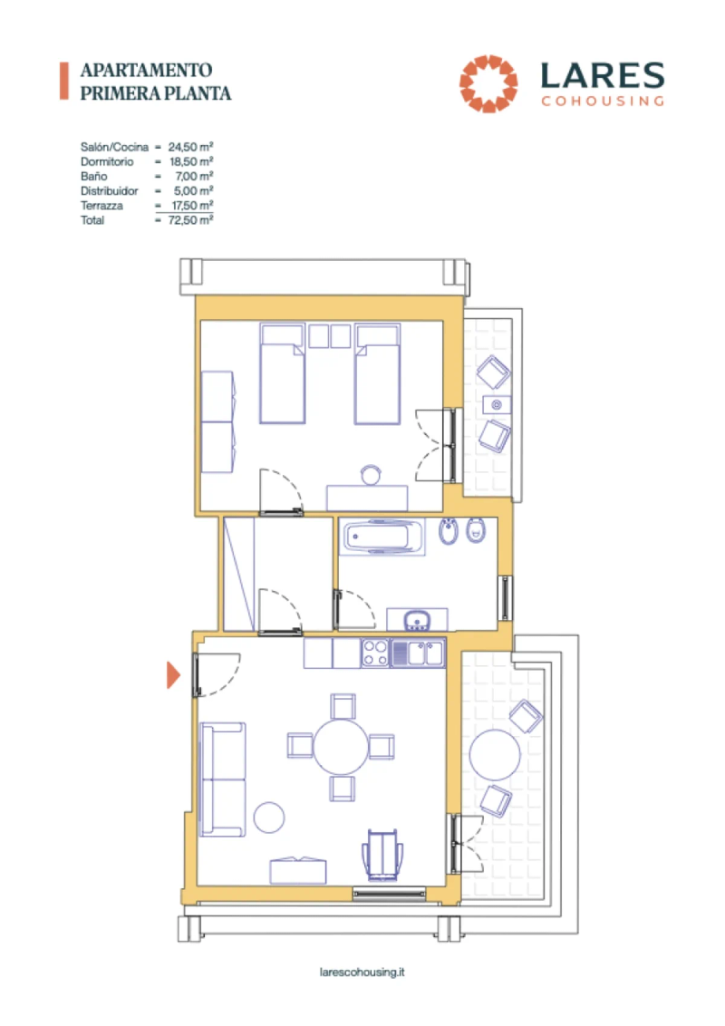 Plano Apartamento C