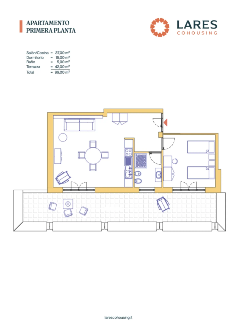 Plano Apartamento A