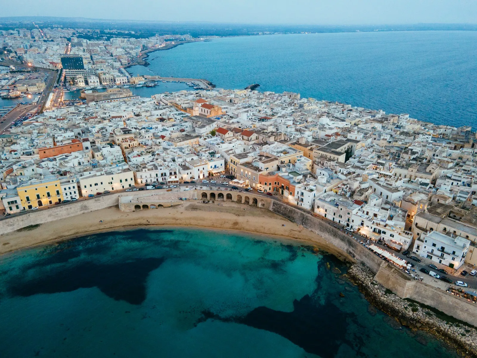 Spiaggia della Purità, lido cittadino di Gallipoli in Salento