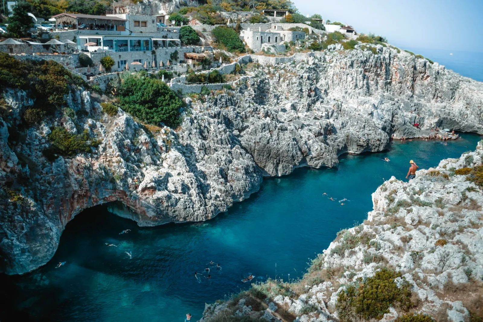Il Ciolo, fiordo sulla costa adriatica del Basso Salento